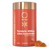 Nutriburst Turmeric Curcumin with Black Pepper Extract - Powerful Antioxidants & Anti-inflammatory, Supports Joint & Muscle Health - Vegan, Sugar Free - 60 Ginger Gummies - 1 Month Supply view 1