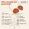 Nutriburst Turmeric Curcumin with Black Pepper Extract - Powerful Antioxidants & Anti-inflammatory, Supports Joint & Muscle Health - Vegan, Sugar Free - 60 Ginger Gummies - 1 Month Supply view 3