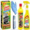 Oven Cleaning Kit | Heavy Duty Oven Cleaner +All Purpose Degreaser | Ideal Domestic Ovens and BBQ -500 ML Bottle | Complete Oven cleaning kit with Bags and Gloves view 1