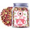 Plant Gift Rose Peppermint Beauty Tea, (Lemon, Papaya, Mango, Pineapple, Grape,) Caffeine Free - Loose Leaf - Bulk - Non GMO Hibiscus Iced Tea Bags, Herbal Tea, Health tea, 70G/2.5oz view 1