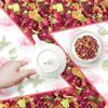 Plant Gift Rose Peppermint Beauty Tea, (Lemon, Papaya, Mango, Pineapple, Grape,) Caffeine Free - Loose Leaf - Bulk - Non GMO Hibiscus Iced Tea Bags, Herbal Tea, Health tea, 70G/2.5oz view 2