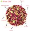 Plant Gift Rose Peppermint Beauty Tea, (Lemon, Papaya, Mango, Pineapple, Grape,) Caffeine Free - Loose Leaf - Bulk - Non GMO Hibiscus Iced Tea Bags, Herbal Tea, Health tea, 70G/2.5oz view 4
