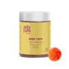 Jelly Pills Beta Carotene Gummies with Lycopene, Copper and Vitamins A, C and E - No Sugar Added - 60 Strawberry Flavoured Vegan Gummies to Accelerate Your Skin's Tanning Process view 1