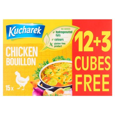 Kucharek Chicken Bouillon, 15 x 10g