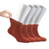 Cosyfeel Women Loose Diabetic Socks | 4-Pack Neuropathy Ankle Socks for Ladies | Super Soft Eco-Friendly Bamboo Material | Durable with Seamless Toe | Multicolour Patterns | 4 Seasons view 1