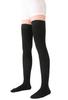 TOFLY Medical Thigh High Compression Stockings for Women & Men, Closed Toe, Opaque, Firm 20-30mmHg Graduated Compression Socks with Silicone Band, Support for Varicose Veins, Edema, Travel,Black 3XL view 3