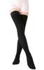 TOFLY Medical Thigh High Compression Stockings for Women & Men, Closed Toe, Opaque, Firm 20-30mmHg Graduated Compression Socks with Silicone Band, Support for Varicose Veins, Edema, Travel,Black 3XL view 4