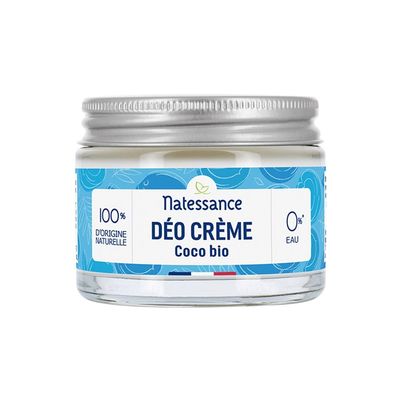 Natessance Cream Deo Organic Coco 50g