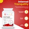 Internal Tranquility Saccharomyces Boulardii Probiotic Yeast Support, 30 Capsules for Immunity, Inflammation & Mucous Membrane. for Healthy Gut, Blood, Calcium, Bones, Muscle, Teeth & Organs view 2
