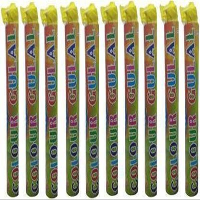 Holi Natural organic Colour Powder Pack of 10 (Red, 200 g)