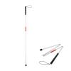 AYNEFY Folding Walking Stick, Reflective Cane for Blind People, Aluminium Alloy, White view 1