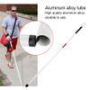 AYNEFY Folding Walking Stick, Reflective Cane for Blind People, Aluminium Alloy, White view 4