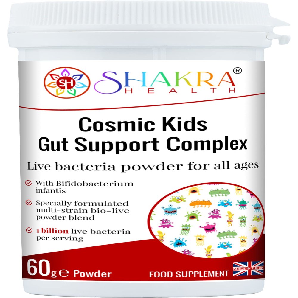 Cosmic Kids Gut Support Complex 60g The Easy Drink Sachets. Efficient Digestion, Immune Support, Ideal for Recovery After Illness, Restores Healthy Intestinal Flora