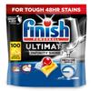 Finish Dishwasher Tablet, Ultimate Infinity Shine, 100 Tablets, Lemon Sparkle, Clean & Shine Detergent Tabs, Tough on Grease Stains, Effective for Short Eco Cycle view 1