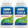 Best Naturals TUDCA 250mg (Tauroursodeoxycholic Acid) - 60 Veg Capsules - 2 Months Supply (60 Count (Pack of 2)) view 1