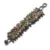 WKXCTS Bracelets Bohemian Blue Natural Stone Beaded Bracelets For Women Ethnic Colorful Handmade DIY Rice Beads Elastic Bracelets Trendy Jewelry jewellery (Metal Color : 5604) view 1