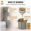SAP HAPPY SUGARIN SUPPLIES Maple Syrup Whisk Kit - (10) Maple Tree Taps, (10) 3' Food Grade Maple Syrup Tube Drops, (5) D Maple Syrup Filters view 4