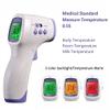 Infrared Medical Forehead Temperature Thermometer, Non-Contact Temperature Thermometer for Adults, Children, Baby, LCD Display Mode with Coloured Indicators, Sound Option, and 32 Memories view 2