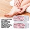 1 Pairs Foot Acupressure Massage Socks, Foot Massage Hyperthermia Socks, Breathable Reflexology Zones Pressure Point Marked Reflection Area Foot Care Schematic Socks, for Men Women Outdoor Skiing view 3