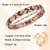 Vicmag Copper Magnetic for Women Ladies Ultra Strength Magnets Bracelet with 3500 Gauss Effective for Women with Gift Box & Removal Tool(Crystal Design)(Copper) view 3
