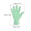 sourcing map Dusting Cleaning Gloves Microfiber Mittens for Plant Blinds Lamp Window, Mint Green 2 Pairs view 2