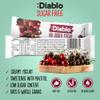 Diablo Yoghurt & Muesli Bar  No Added Sugar Healthy Snacks & Breakfast Bar Sweetened with Maltitol, Low Sugar Snacks Food, Great for Gifting, Work, School, or Travel  Cherry, 30g Each (Pack of 6) view 2