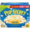 Pop Secret Butter Microwave Popcorn 12ct (3.2oz Bags), 38.4oz Box (Pack of 1) view 1