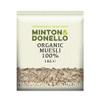 Mintons Good Food Organic Muesli 100% Organic 1Kg Home Compostable Packaging - Eco Friendly - Plastic Free view 1