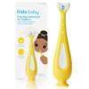 Frida Baby Training Toothbrush, 18-24 Months, Easy-Grip Handle, Triple Angle Bristles, Soft Toothbrush Bristles, Stay-Put Suction Cup view 1