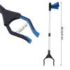 Grabber Reacher Tool for Elderly, 31.5" Foldable Picker Upper Grabber, Long Handy Mobility Aids Reaching Assist Tool for Trash Pick Up, Litter Picker, Arm Extension, Cleaning Supplies(Blue) view 2
