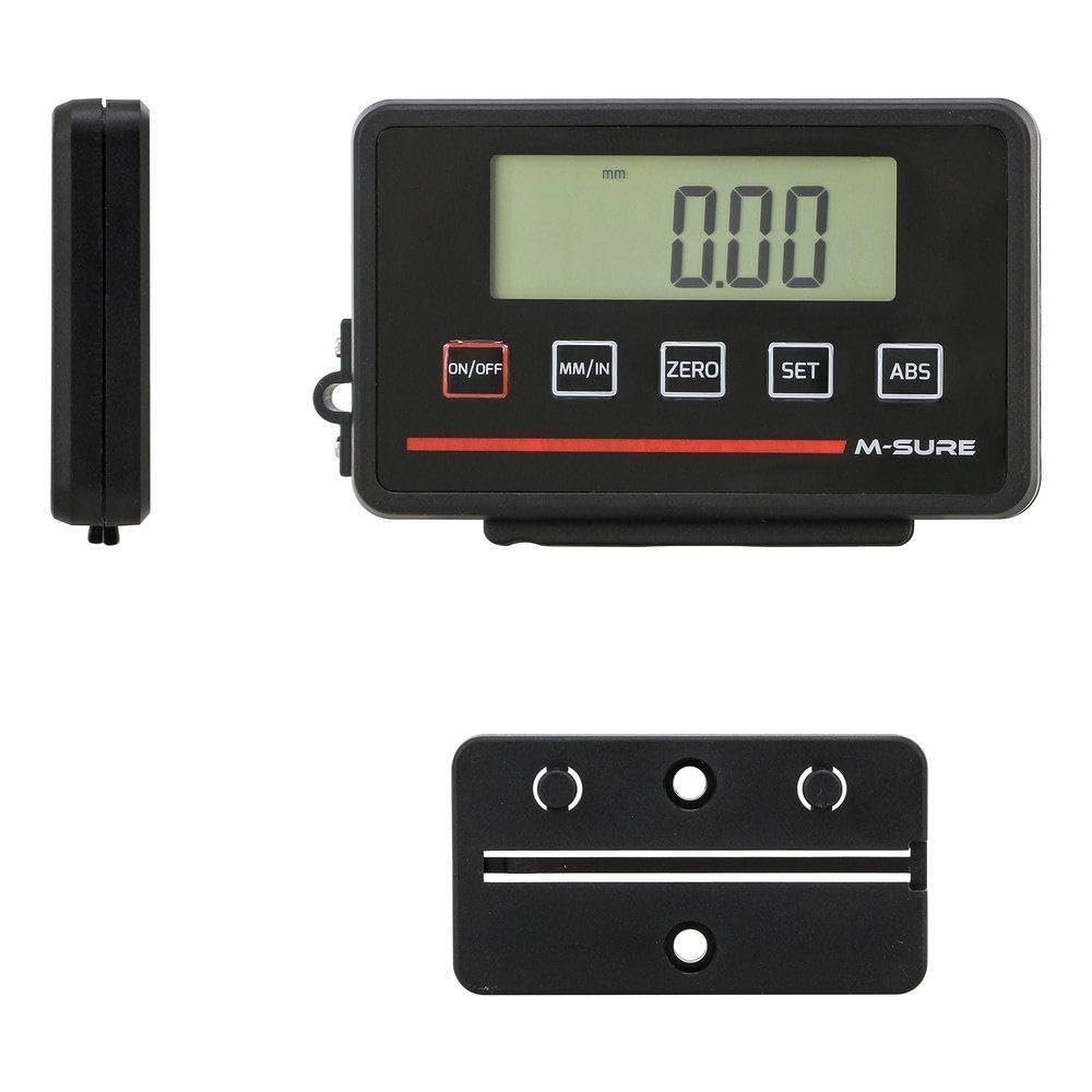 M-SURE MS-621-001 Square Remote Display for 276 Series Linear Scales - Magnetic Readout