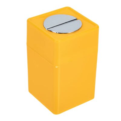 FRCOLOR Disposable Waste Blades Storage Box Portable Plastic Blade Recycling Container for Home Dormitory and Barber Shop Safety Use