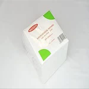 Soft Dinner White Napkins Paper Serviettes Biodegradable 25cm 2PLY 100 Pack (White) (4000)