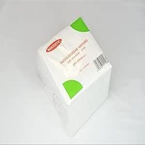 Soft Dinner White Napkins Paper Serviettes Biodegradable 25cm 2PLY 100 Pack (White) (600)