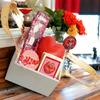 Jaiccha Ghasitaram Valentines Gift for Girlfriend/Boyfriend/Husband and Wife Valentines Handle Basket view 1