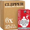 Clipper Fairtrade Organic English Breakfast Tea Bags | Black Tea Bags | Natural, Unbleached, Plant-Based Biodegradable & Sustainable Teabags | Eco Conscious, Non GM & Fair Trade Tea (150 Teabags) view 1