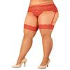 Obsessive Loventy Floral Lace Garter Belt Stockings view 1