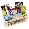 Jaiccha Ghasitaram Valentines Gift for Girlfriend/Boyfriend/Husband and Wife Wooden Laser Handle Basket of 11 Goodies view 1
