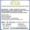 Jaiccha Ghasitaram Valentines Gift for Girlfriend/Boyfriend/Husband and Wife Wooden Serving Tray of 10 Goodies with Teddy view 3