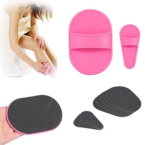 Hair Removal Pads, Self-adhesive Abrasive Paper Hair Removal Too Depilatory Pad Body Depilation Pad Healthy for Home Use