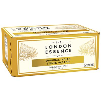 The London Essence Co., Low Calorie Tonic, Original Indian, 150 ml (Pack of 12)
