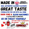 TOPPDOGZ Slush Syrup 3 x 500ml Blue Raspberry, Strawberry & Lemon & Lime Home Slushie Syrup view 3