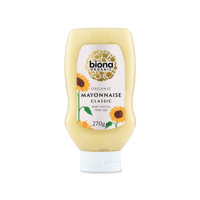 Biona Organic Original Mayonnaise Squeezy 270g - Pack of 6