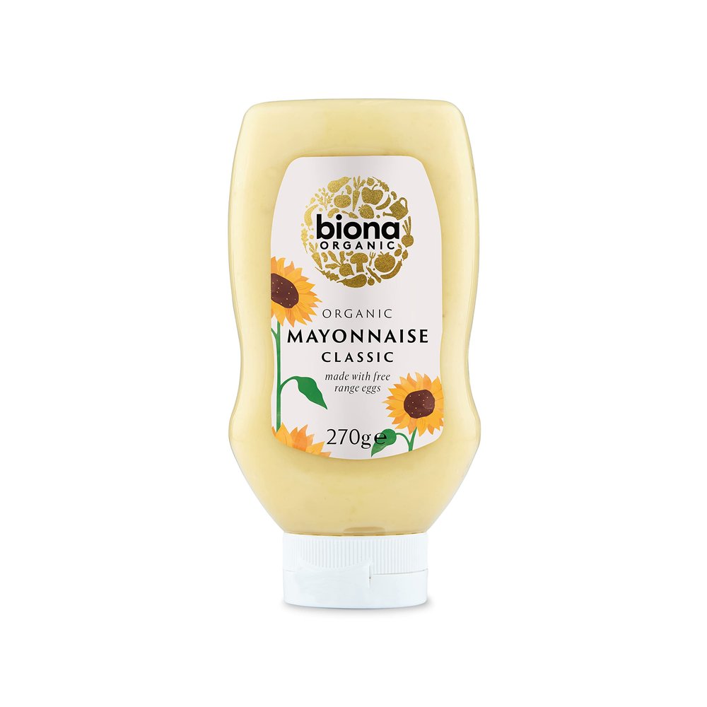 Biona Organic Original Mayonnaise Squeezy 270g - Pack of 6