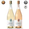 L A Brewery | Non Alcoholic Sparkling Craft Kombucha Drink - New English Blush and Sparkling White Rose Twin Pack 2 x 750ml - Low Calorie Kombucha Tea, Gluten Free & Vegan Soft Drinks Brewed in the UK view 2