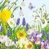 20 Napkins Colourful Spring Meadow Flowers Spring Summer Table Decoration 33 x 33 cm view 1