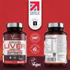 Vegan Liver Support Supplement - Liver Tablets with Vitamin C, Acai, Ginger Root, Turmeric- 30 Day Liver Detox Capsules, Cleanse & Support Men & Women - Made in The UK by YrHealth view 3