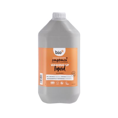 Bio-D Mandarin Washing Up Liquid 5L | Allergy Free | Vegan | Cruelty Free