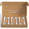 The Little Eco Company Recyclable Oral-B Compatible Toothbrush Head Set FREEPOST Recycling Service 6 Pack | Electric Toothbrush Head | Deep Clean & Polish Set view 1