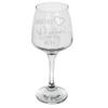 Always Looking Good Personalised Engraved World's Best Wine Glass | Mum, Aunt & Gran (Large - Empty) view 3